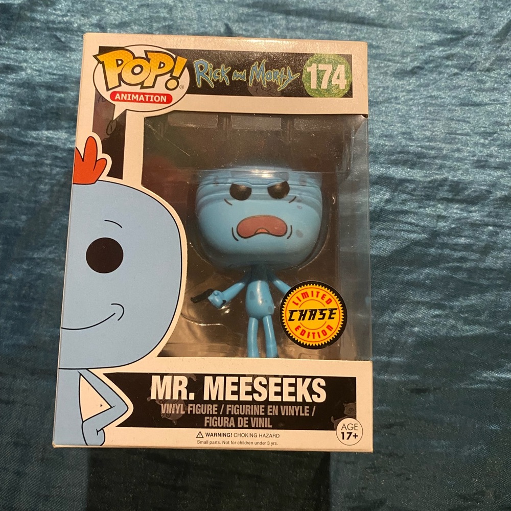 Mr. Meeseeks funko chase pop
